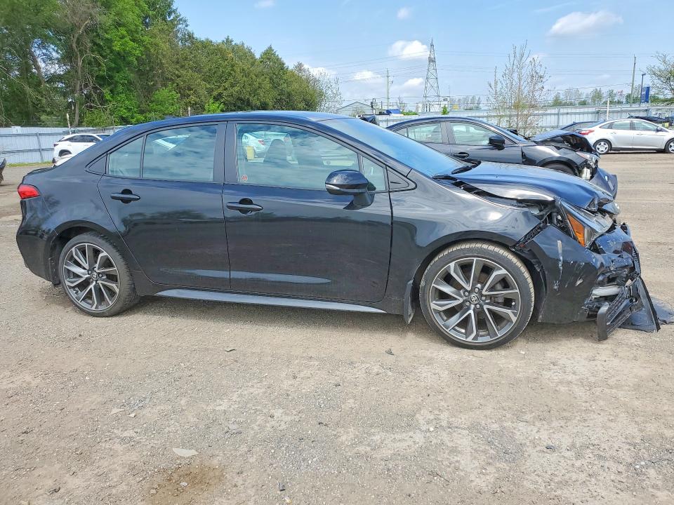 Продаж на аукціоні авто 2021 Toyota Corolla, vin: 5YFB4MBE3MP079561, номер лоту: 53555706