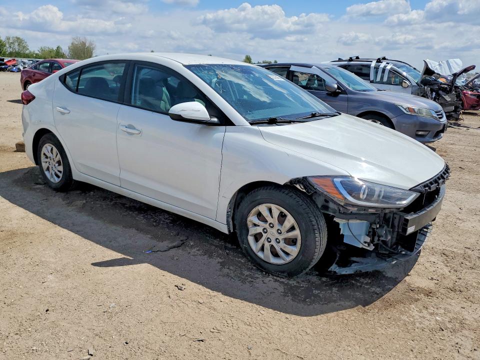 Продажа на аукционе авто 2017 Hyundai Elantra, vin: 5NPD74LF0HH111733, номер лота: 52376456