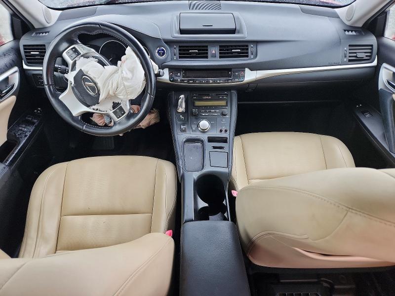 2012 Lexus Ct მანქანა იყიდება აუქციონზე, vin: JTHKD5BH6C2078545, აუქციონის ნომერი: 55104976
