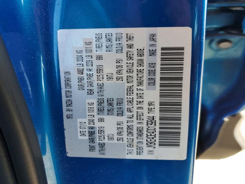 52245416 :رقم المزاد ، JM3KE4DE4D0139844 vin ، 2013 Mazda Cx-5 مزاد بيع