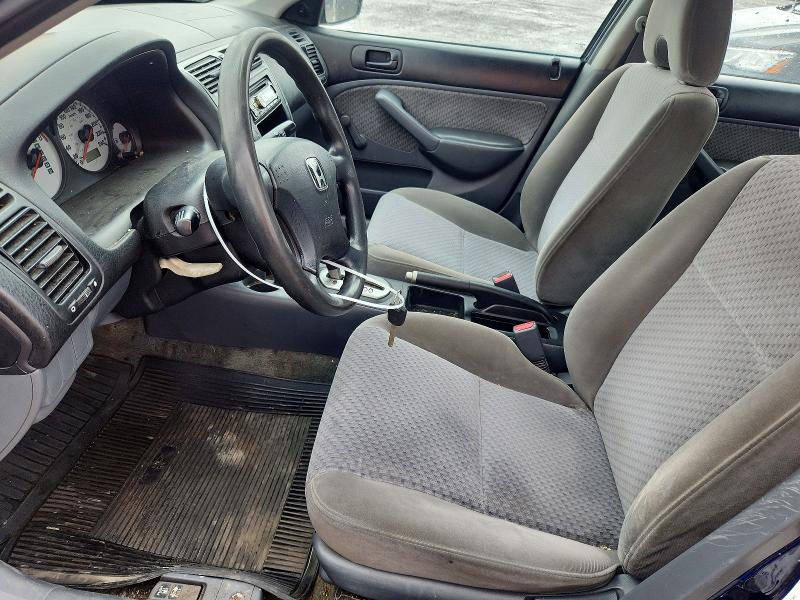 Продаж на аукціоні авто 2005 Honda Civic, vin: 2HGES16185H033886, номер лоту: 52465366