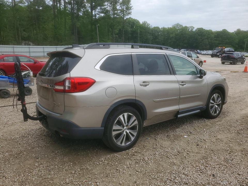 52511736 :رقم المزاد ، 4S4WMALD3K3431545 vin ، 2019 Subaru Ascent مزاد بيع
