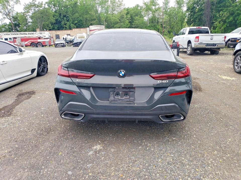 2020 Bmw 840xi მანქანა იყიდება აუქციონზე, vin: WBAGV4C02LCD69352, აუქციონის ნომერი: 54605436