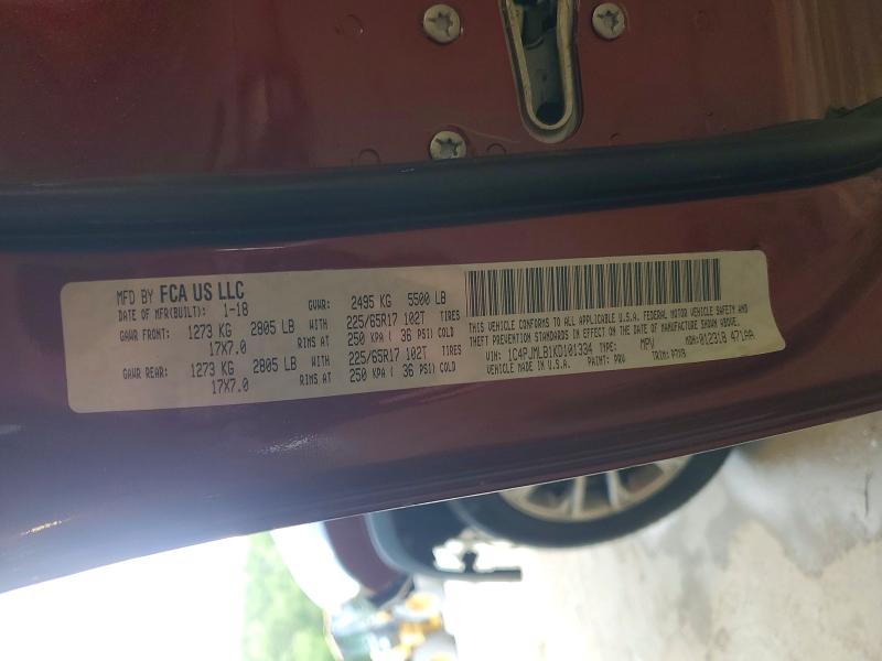 Aukcja sprzedaży 2019 Jeep Cherokee, vin: 1C4PJMLB1KD101334, numer aukcji: 53711976