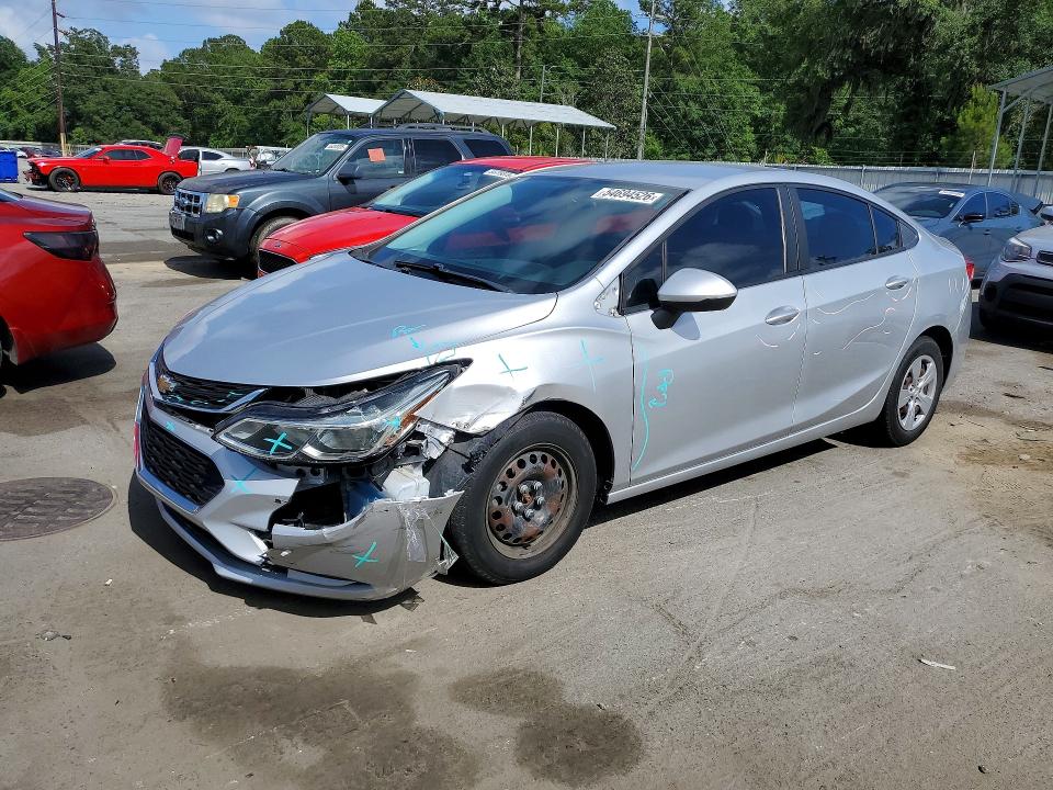 54694526 :رقم المزاد ، 1G1BC5SMXG7305500 vin ، 2016 Chevrolet Cruze مزاد بيع