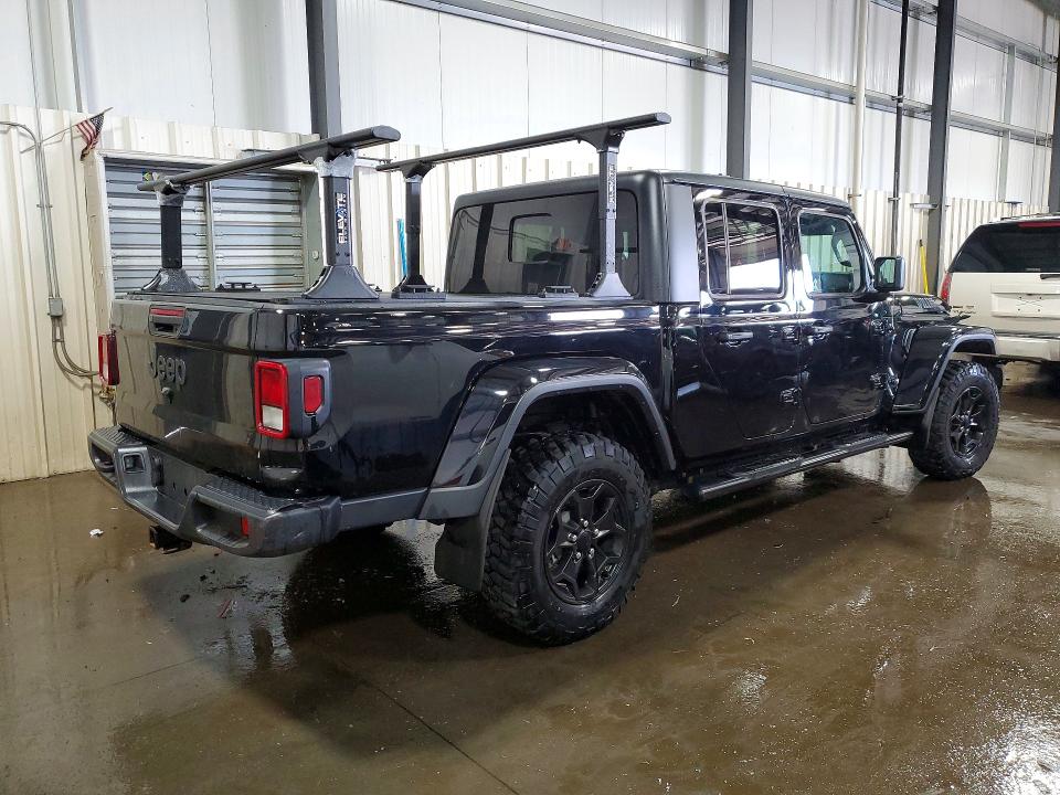 2022 Jeep Gladiator მანქანა იყიდება აუქციონზე, vin: 1C6HJTAG2NL173562, აუქციონის ნომერი: 55577996