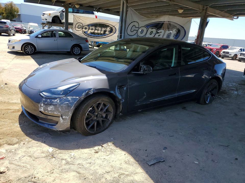 2023 Tesla Model 3 მანქანა იყიდება აუქციონზე, vin: 5YJ3E1EA8PF500750, აუქციონის ნომერი: 53713456