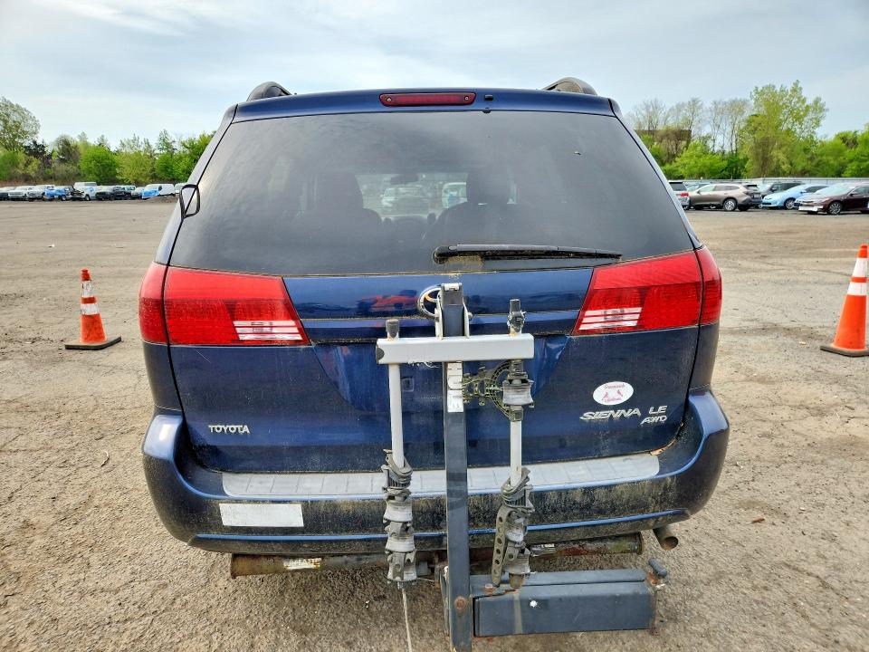 2005 Toyota Sienna მანქანა იყიდება აუქციონზე, vin: 5TDBA23C65S032589, აუქციონის ნომერი: 52454506