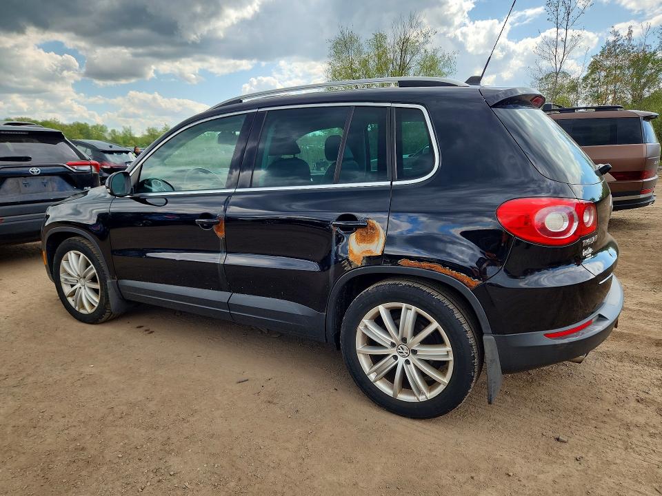 2009 Volkswagen Tiguan მანქანა იყიდება აუქციონზე, vin: WVGAV75N19W509829, აუქციონის ნომერი: 51838856