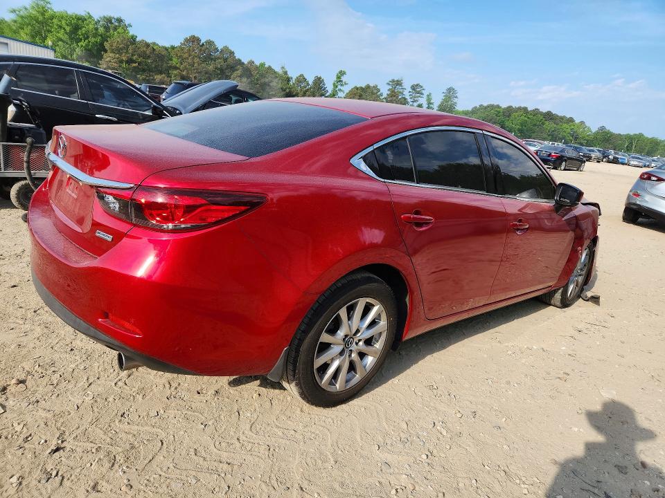 2017 Mazda 6 მანქანა იყიდება აუქციონზე, vin: JM1GL1U56H1115810, აუქციონის ნომერი: 54205206