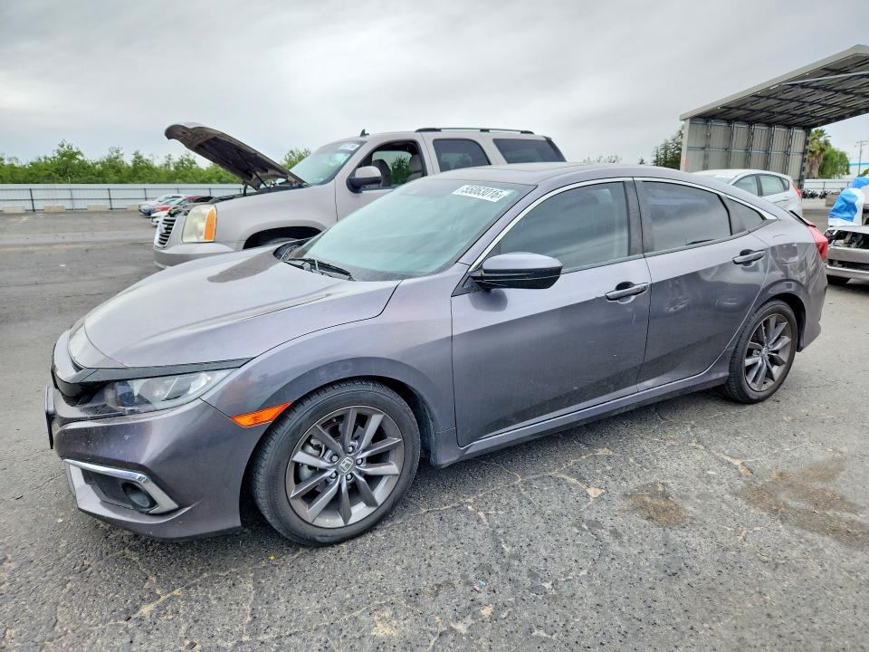 55063016 :رقم المزاد ، JHMFC1F35KX013988 vin ، 2019 Honda Civic مزاد بيع