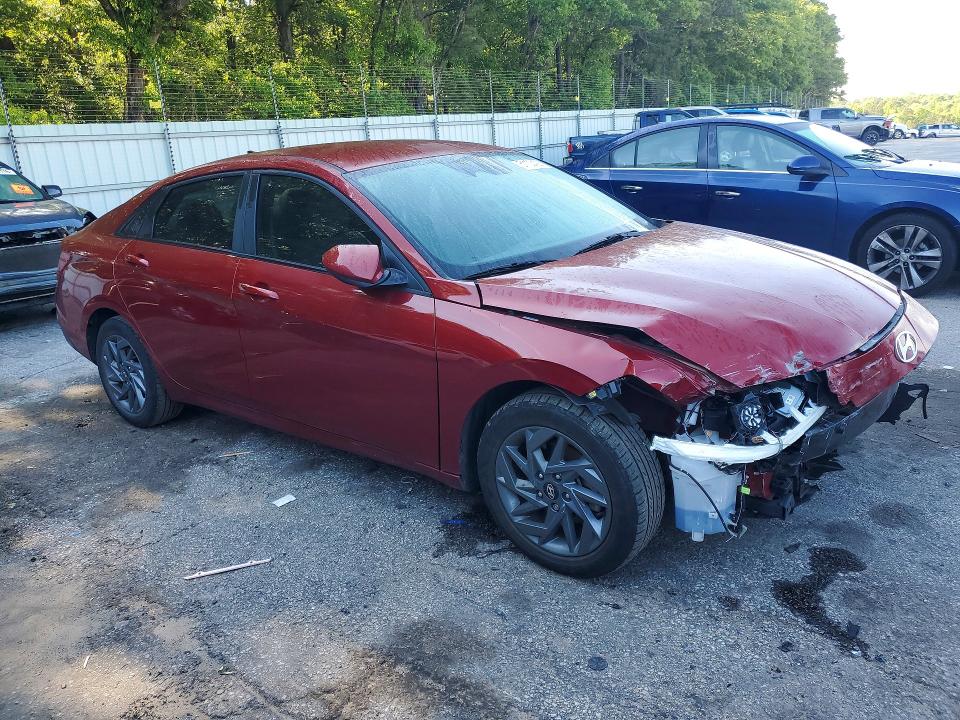 2024 Hyundai Elantra მანქანა იყიდება აუქციონზე, vin: KMHLM4DG8RU706991, აუქციონის ნომერი: 51100436