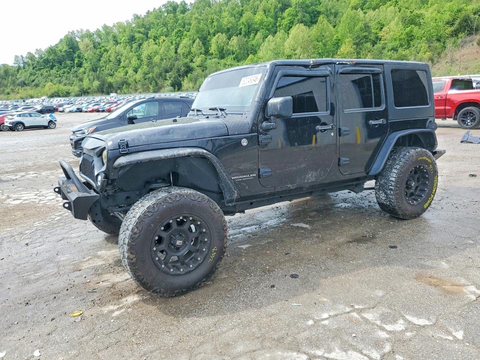 52049346 :رقم المزاد ، 1C4BJWDG7EL158244 vin ، 2014 Jeep Wrangler Unlimited مزاد بيع