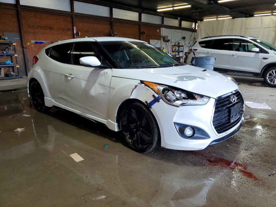 2014 Hyundai Veloster მანქანა იყიდება აუქციონზე, vin: KMHTC6AE5EU193064, აუქციონის ნომერი: 53259416