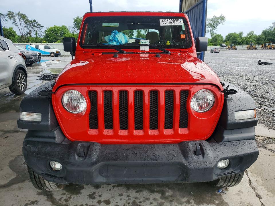 55132026 :رقم المزاد ، 1C4HJXDG0PW501395 vin ، 2023 Jeep Wrangler مزاد بيع