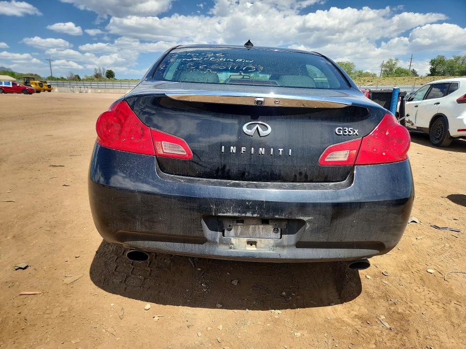 53984946 :رقم المزاد ، JNKBV61F18M263469 vin ، 2008 Infiniti G35 4d 2wd مزاد بيع