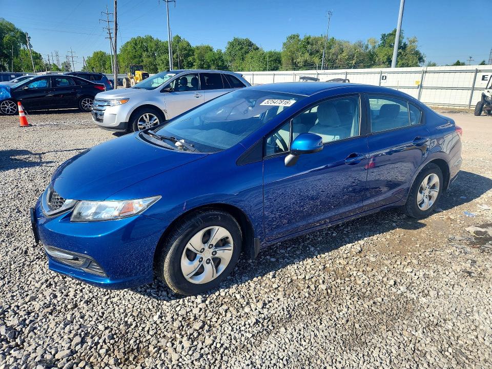 2013 Honda Civic მანქანა იყიდება აუქციონზე, vin: 19XFB2F50DE031751, აუქციონის ნომერი: 52547816