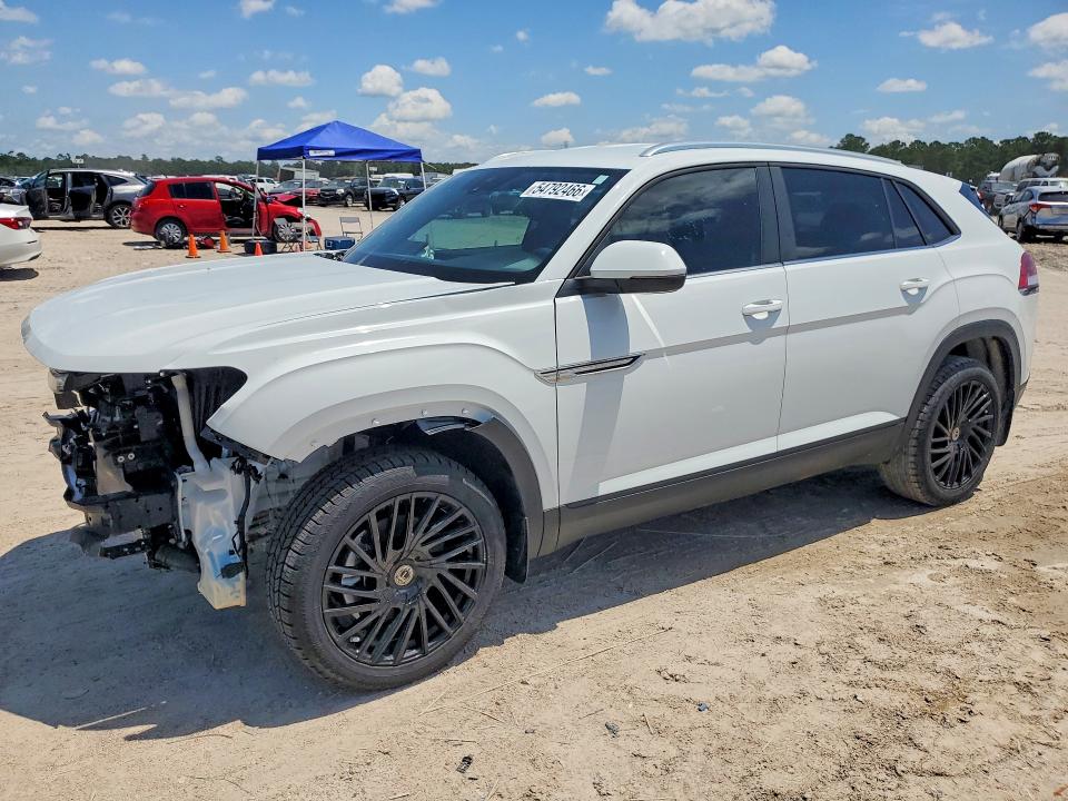 54792466 :رقم المزاد ، 1V2DE2CAXSC227294 vin ، 2025 Volkswagen Atlas Cross Sport مزاد بيع