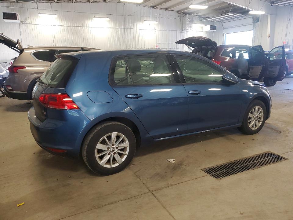 2017 Volkswagen Golf მანქანა იყიდება აუქციონზე, vin: 3VW117AU7HM067275, აუქციონის ნომერი: 52544476