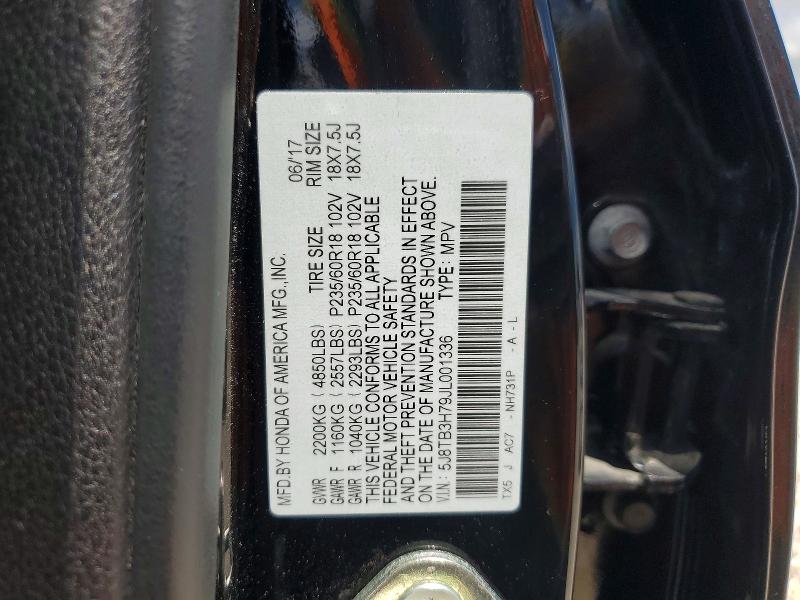 Продаж на аукціоні авто 2018 Acura Rdx, vin: 5J8TB3H79JL001336, номер лоту: 53815556