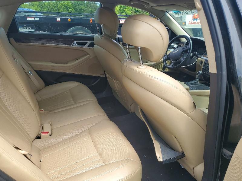 2015 Hyundai Genesis მანქანა იყიდება აუქციონზე, vin: KMHGN4JE6FU048021, აუქციონის ნომერი: 52127516