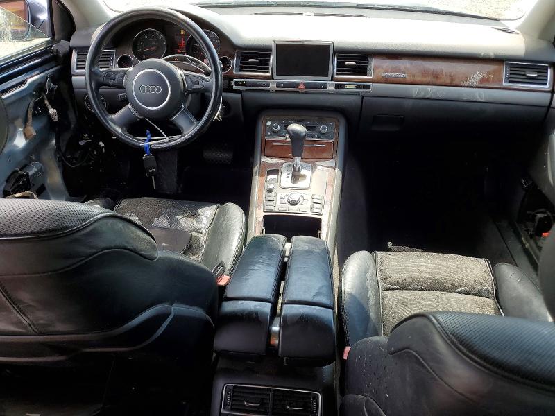 52855846 :رقم المزاد ، WAUML44E54N012205 vin ، 2004 Audi A8 مزاد بيع