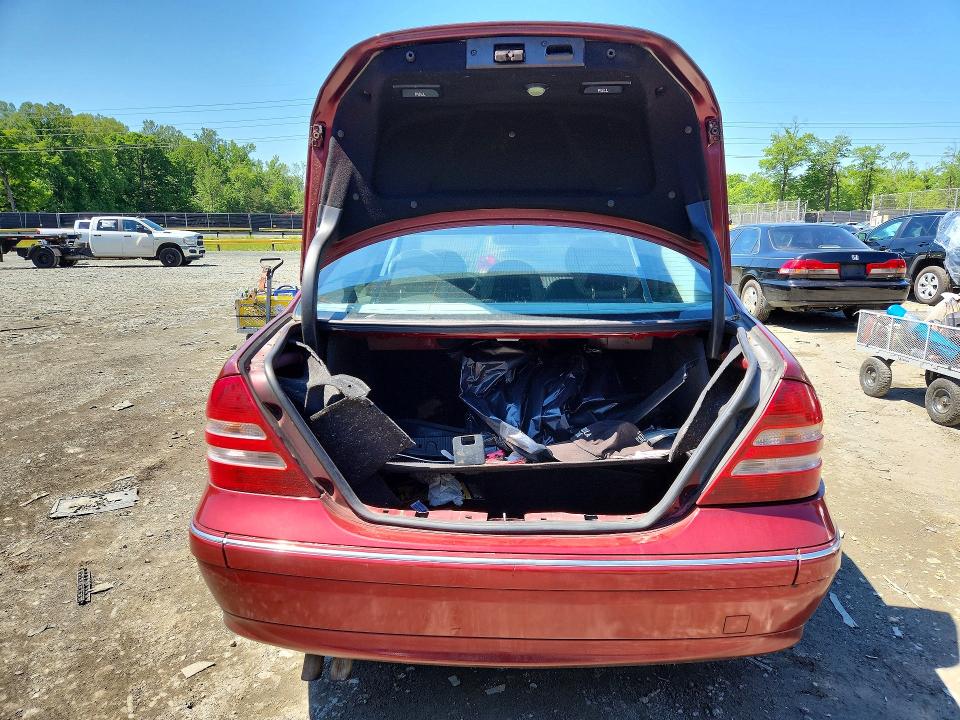 Aukcja sprzedaży 2002 Mercedes-benz C, vin: WDBRF61J62F181815, numer aukcji: 51871486