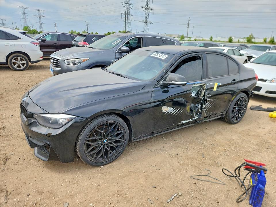 52527526 :رقم المزاد ، WBA3B1G56ENS81078 vin ، 2014 Bmw 320 مزاد بيع