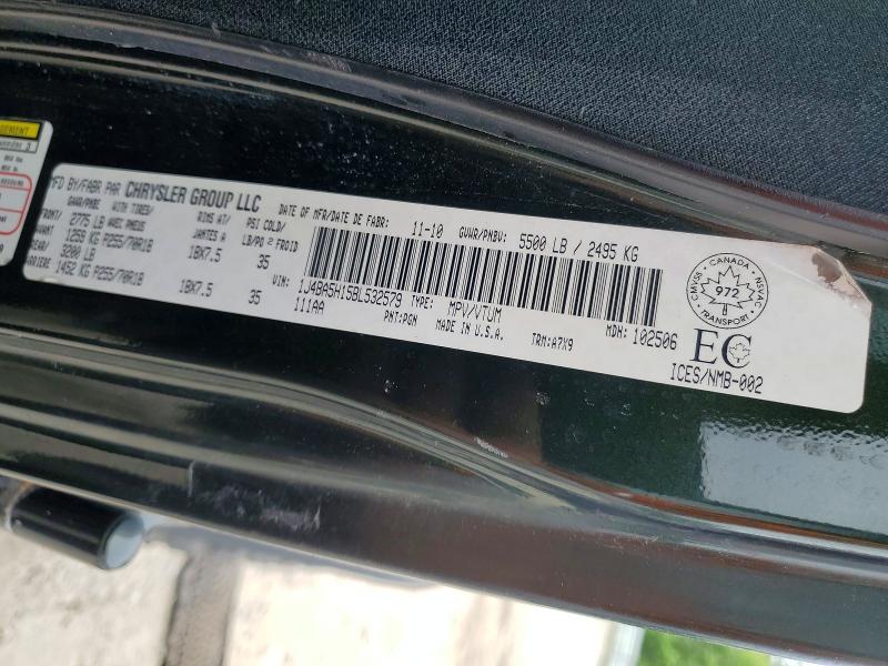 Aukcja sprzedaży 2011 Jeep Wrangler Unlimited, vin: 1J4BA5H15BL532579, numer aukcji: 54258006