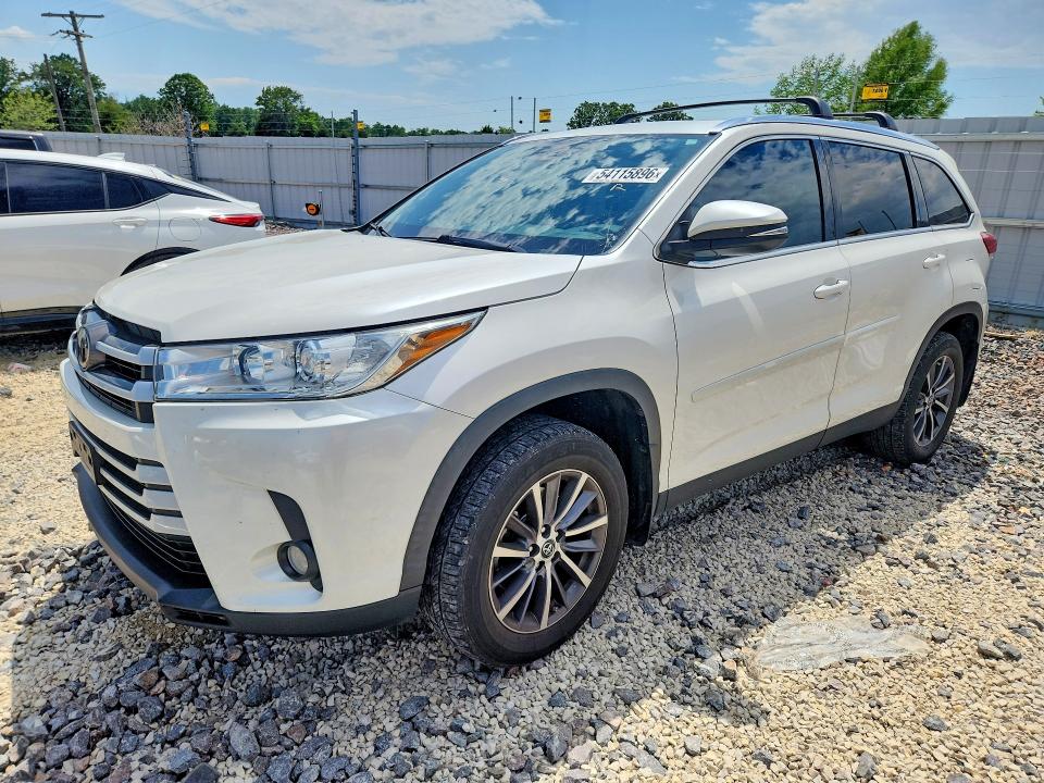 Продажа на аукционе авто 2019 Toyota Highlander, vin: 5TDJZRFH3KS998009, номер лота: 54115896