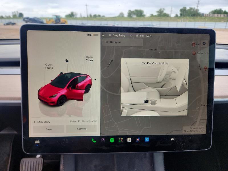 Продажа на аукционе авто 2023 Tesla Model Y, vin: 7SAYGDEE4PF601680, номер лота: 55060896