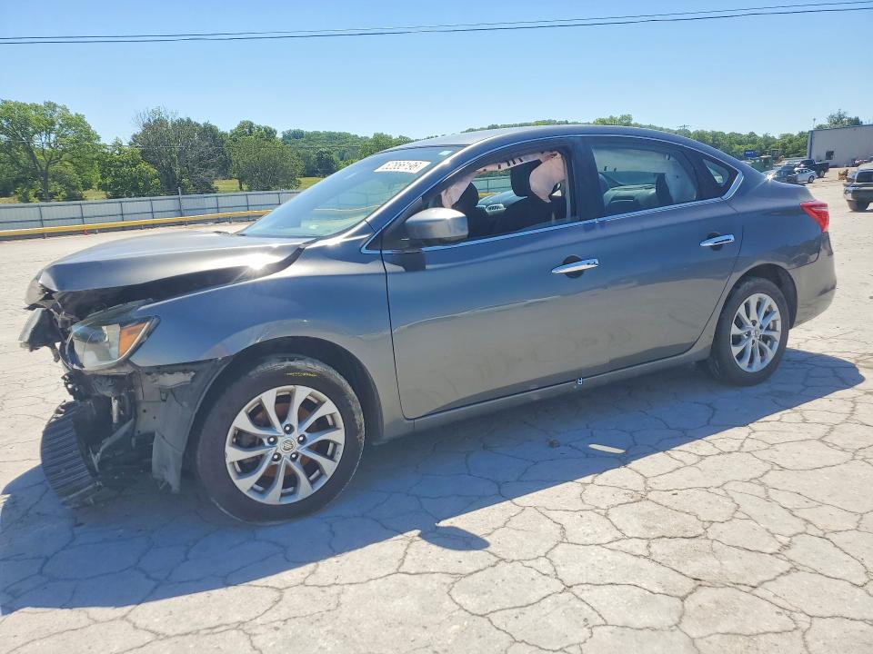 2018 Nissan Sentra მანქანა იყიდება აუქციონზე, vin: 3N1AB7AP3JL642643, აუქციონის ნომერი: 52856196