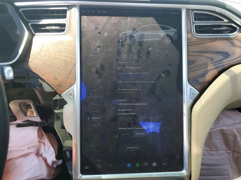 2017 Tesla Model X მანქანა იყიდება აუქციონზე, vin: 5YJXCBE22HF055168, აუქციონის ნომერი: 53095826
