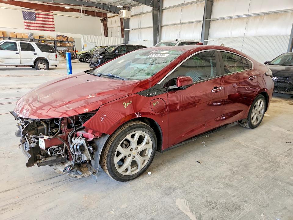 52754206 :رقم المزاد ، 1G1RB6S56HU172401 vin ، 2017 Chevrolet Volt مزاد بيع