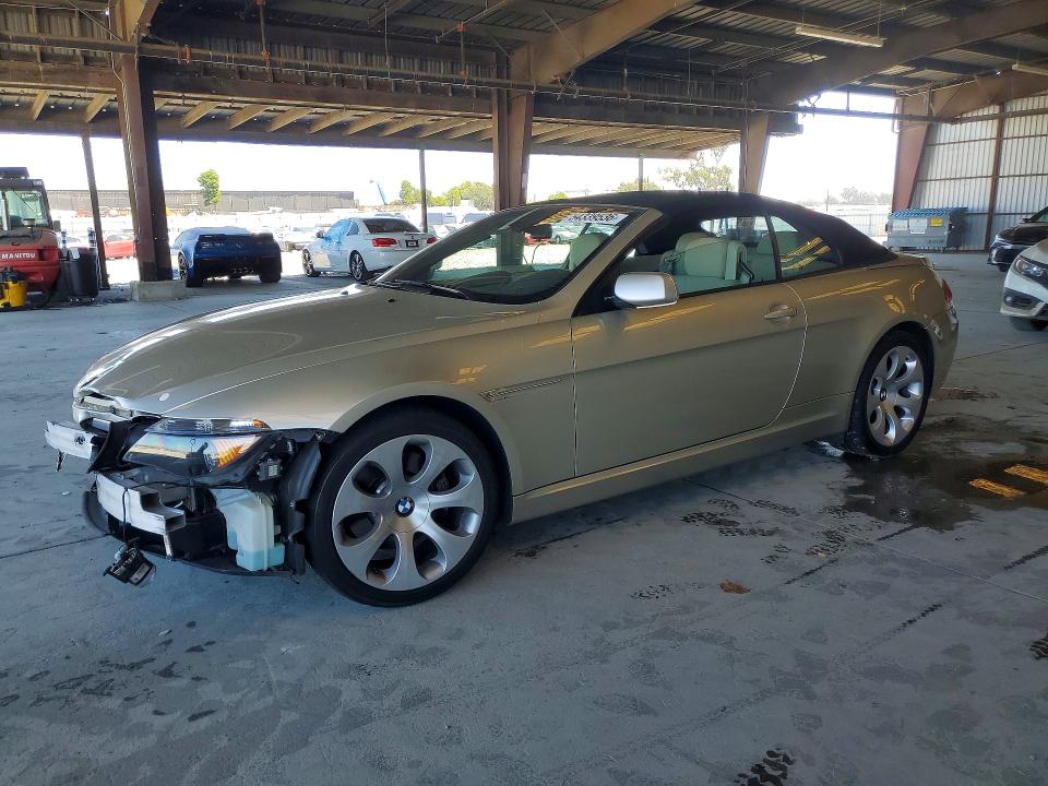 54339536 :رقم المزاد ، WBAEK73404B321020 vin ، 2004 Bmw 645 مزاد بيع