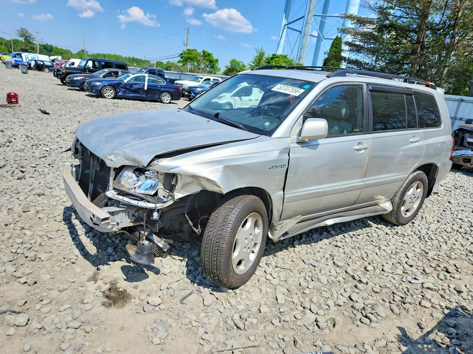 53707556 :رقم المزاد ، JTEEP21A350086282 vin ، 2005 Toyota Highlander مزاد بيع