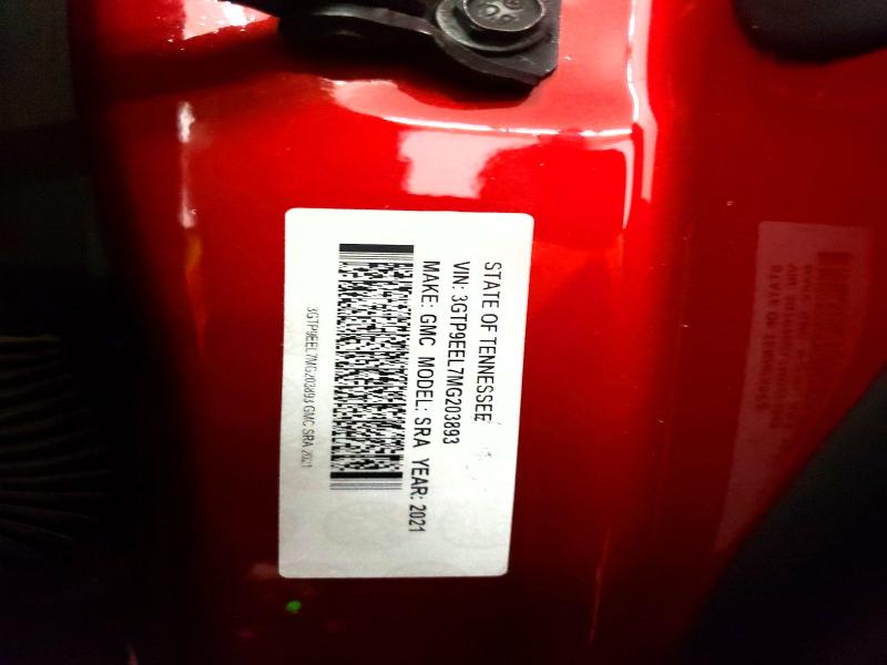 Продажа на аукционе авто 2021 Gmc Sierra, vin: 3GTP9EEL7MG203893, номер лота: 54648656