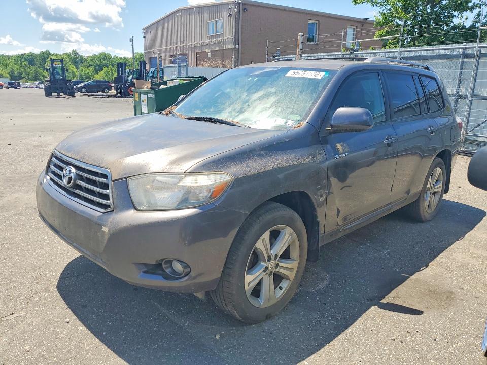 2008 Toyota Highlander მანქანა იყიდება აუქციონზე, vin: JTEES43A882030709, აუქციონის ნომერი: 55451556