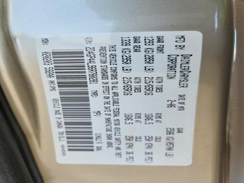 Продажа на аукционе авто 2006 Dodge Grand Caravan, vin: 2D4GP44L96R780281, номер лота: 53602106