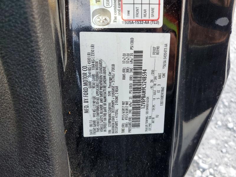 2012 Ford Mustang მანქანა იყიდება აუქციონზე, vin: 1ZVBP8AM9C5248594, აუქციონის ნომერი: 54830576