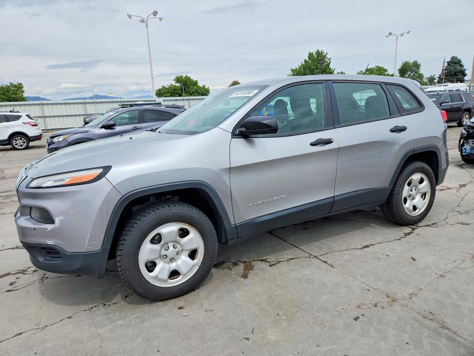 Auction sale of the 2016 Jeep Cherokee, vin: 1C4PJMAB8GW120736, lot number: 54816066