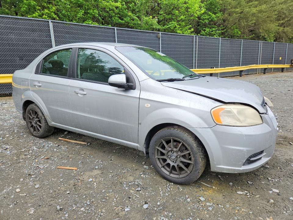 Продажа на аукционе авто 2007 Chevrolet Aveo, vin: KL1TG56627B071305, номер лота: 52689086