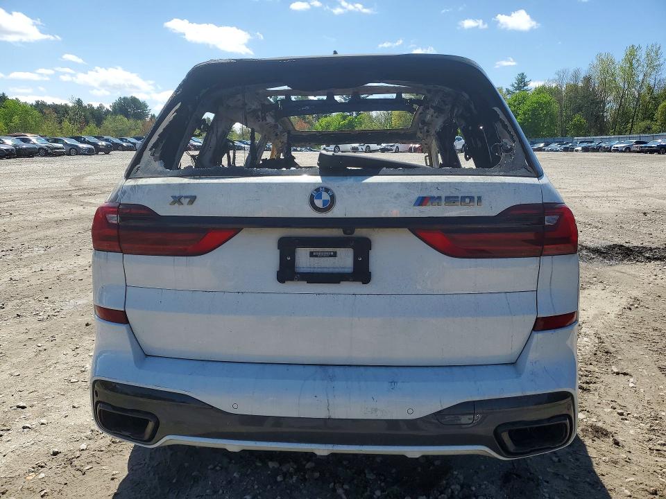 52754806 :رقم المزاد ، 5UXCX6C07M9G34741 vin ، 2021 Bmw X7 مزاد بيع