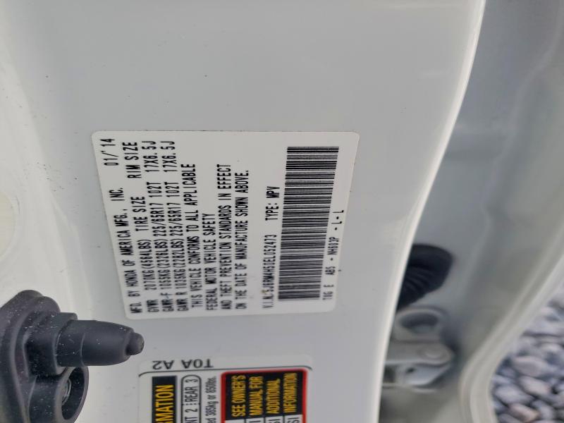 Продажа на аукционе авто 2014 Honda Cr-v, vin: 5J6RM4H50EL052473, номер лота: 55533516
