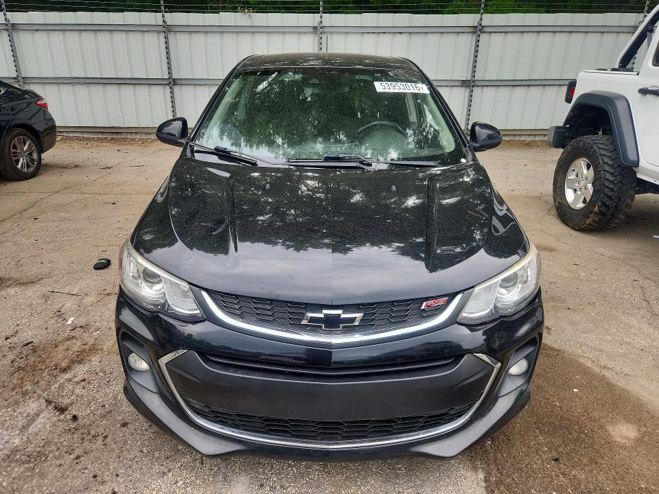53953016 :رقم المزاد ، 1G1JD6SB8J4120061 vin ، 2018 Chevrolet Sonic مزاد بيع