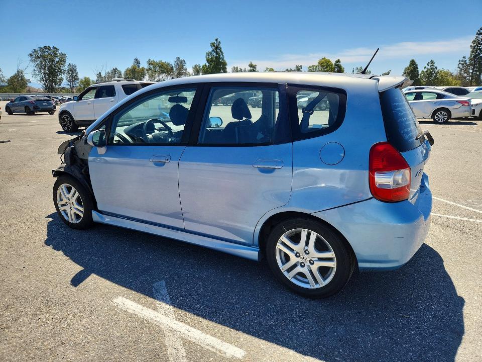53896726 :رقم المزاد ، JHMGD38678S005224 vin ، 2008 Honda Fit مزاد بيع