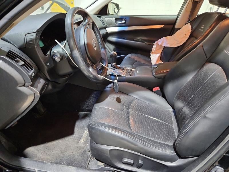 2012 Infiniti G25 Sedan მანქანა იყიდება აუქციონზე, vin: JN1DV6AR9CM862085, აუქციონის ნომერი: 54989956