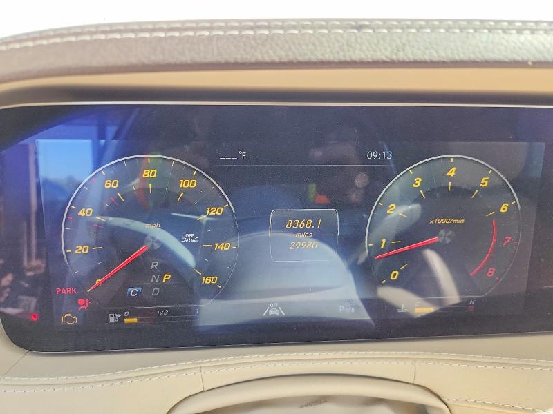 Aukcja sprzedaży 2020 Mercedes-benz S, vin: W1KUG8DB3LA564186, numer aukcji: 54813626