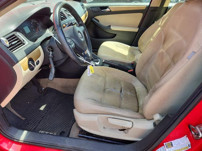 2011 Volkswagen Jetta მანქანა იყიდება აუქციონზე, vin: 3VWDZ7AJ2BM345129, აუქციონის ნომერი: 55201256