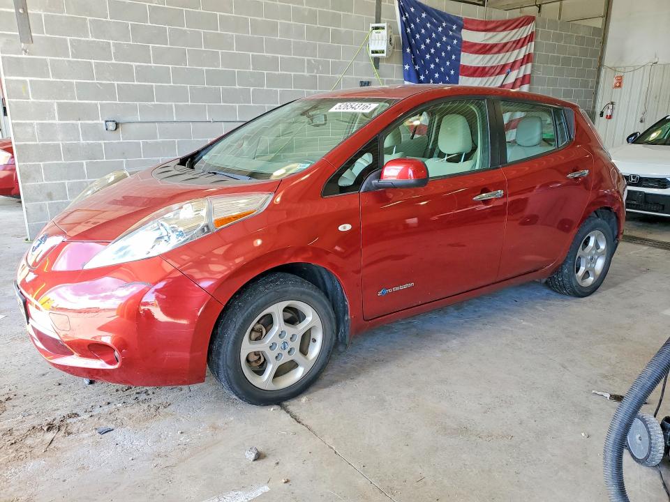 52654316 :رقم المزاد ، JN1AZ0CP5CT023489 vin ، 2012 Nissan Leaf مزاد بيع